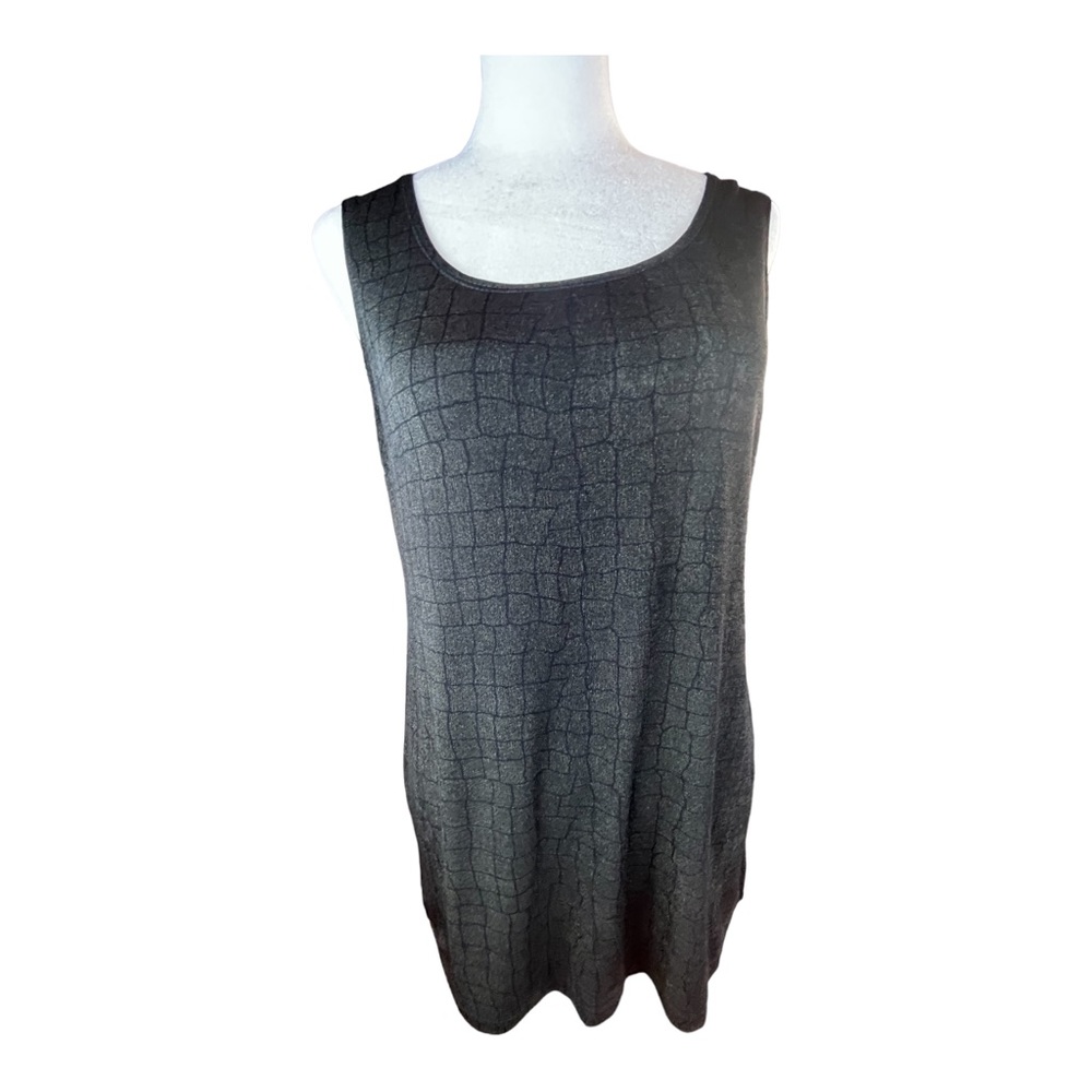 CAROL LITTLE SLEEVELESS TOP Sz S. MADE in USA